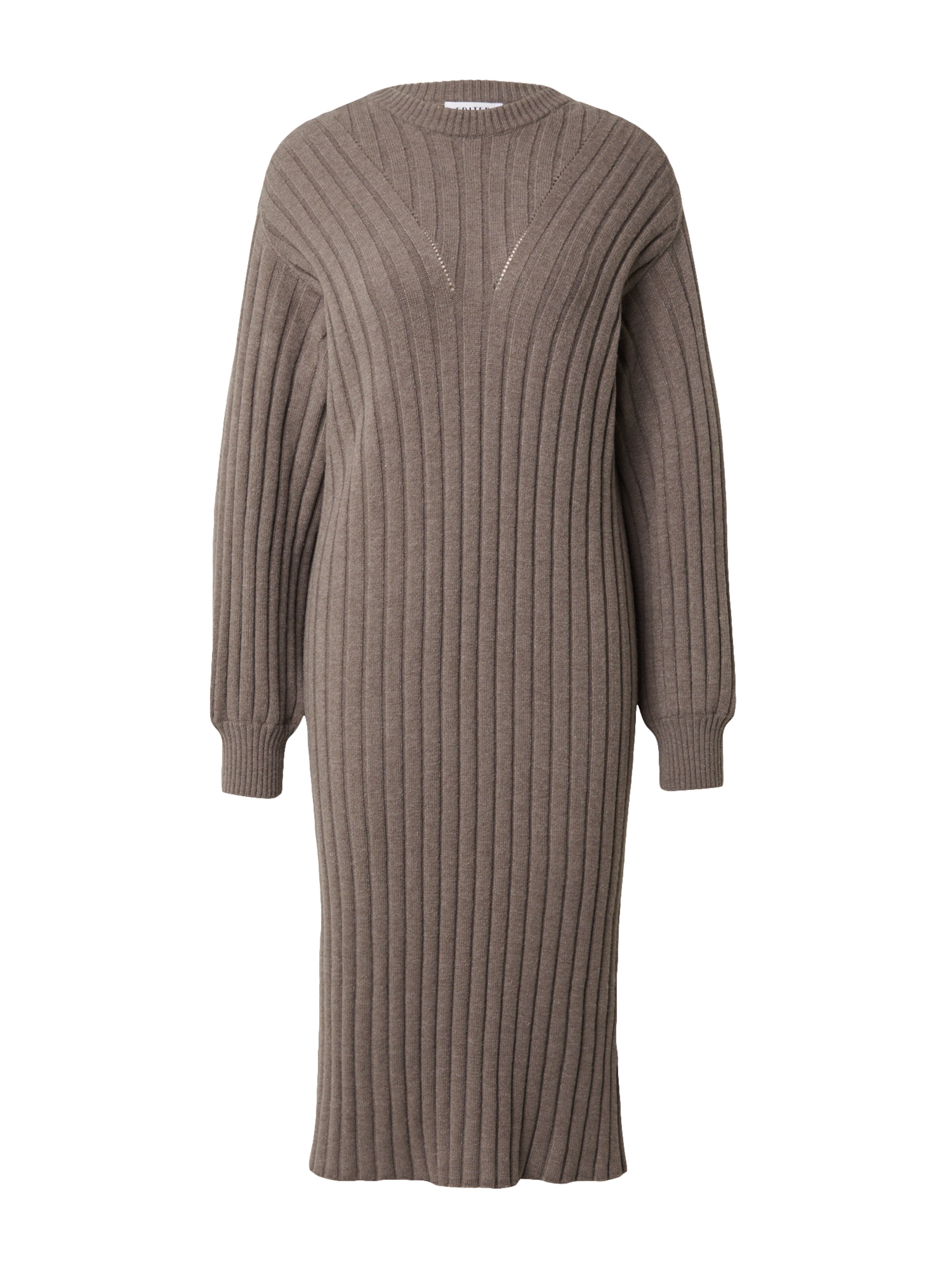 Robe 'Signe' EDITED en marron : devant