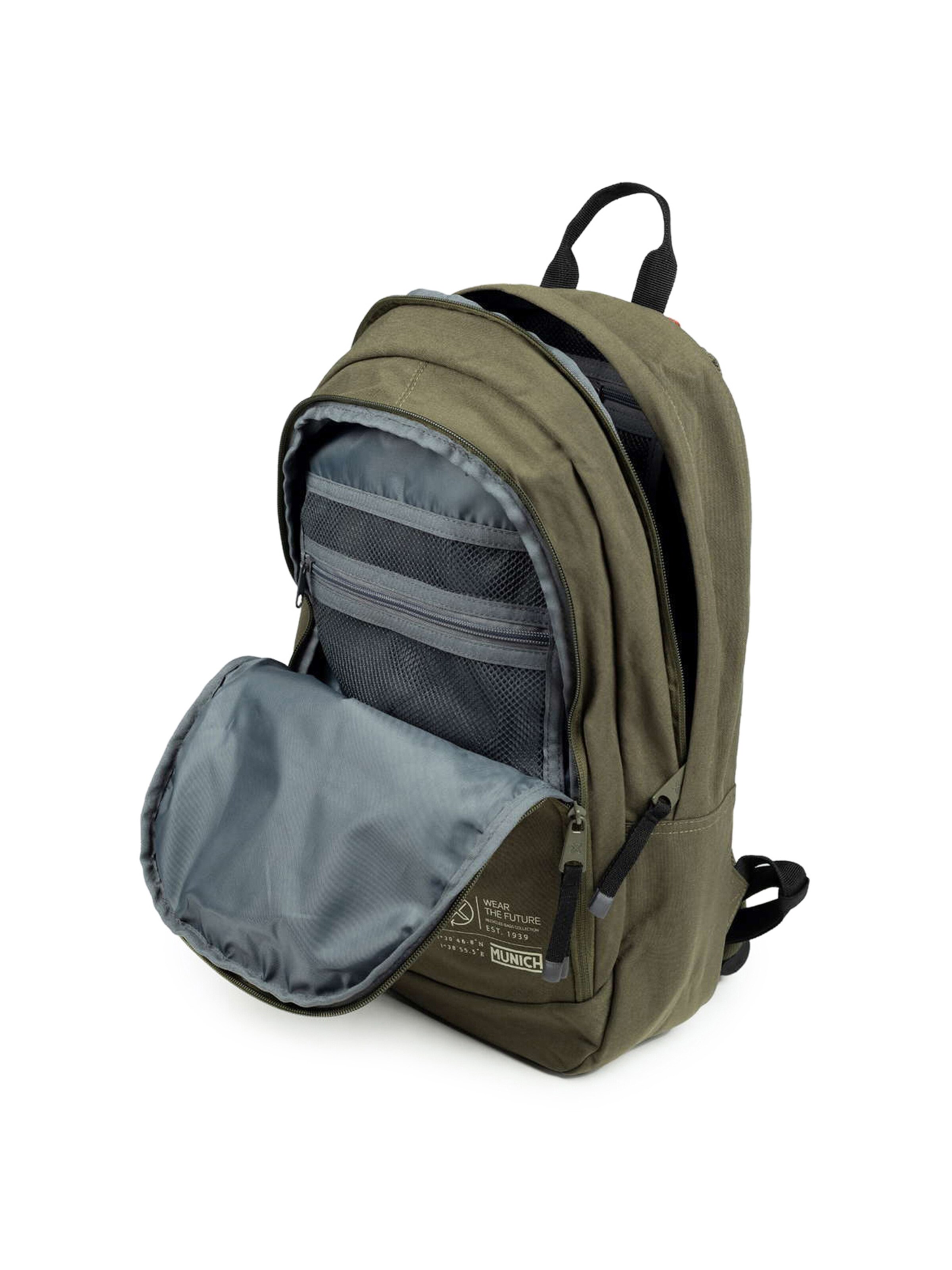 MUNICH Nahrbtnik ' TECA RECYCLED ' | zelena barva