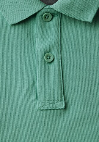 Street One MEN Piquée-Poloshirt in Grün
