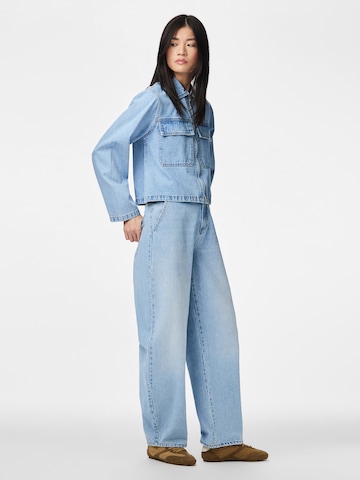 PIECES Baggy Jeans 'PCRATE' in Blue