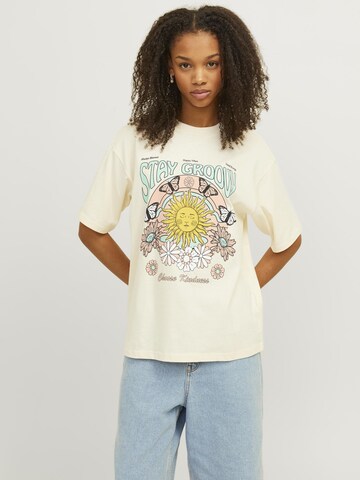 JJXX Shirt in Beige: voorkant