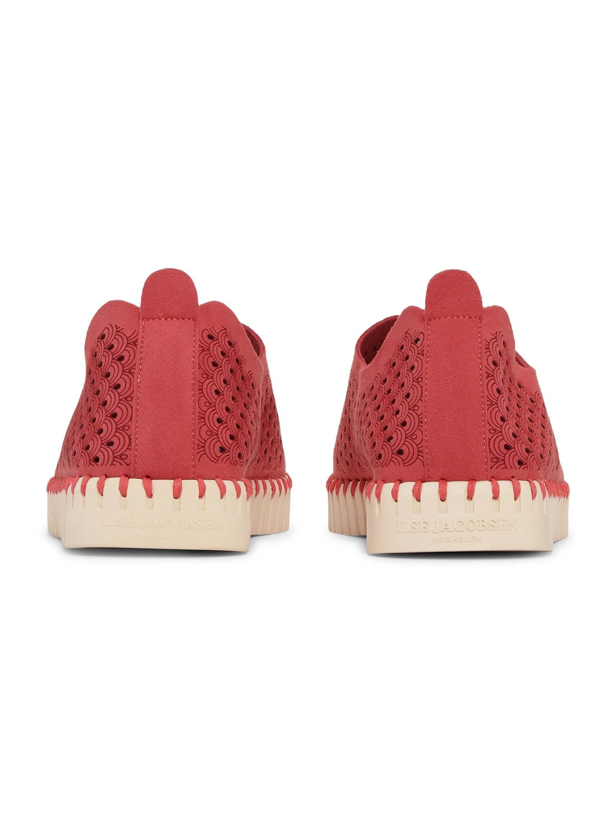 ILSE JACOBSEN Slip On 'Tulip3275' i rød