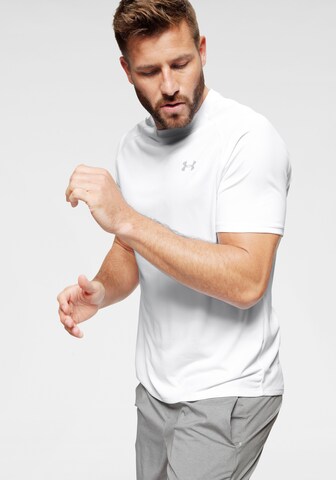 UNDER ARMOUR Regularny krój Koszulka funkcyjna 'Tech 2.0' w kolorze biały