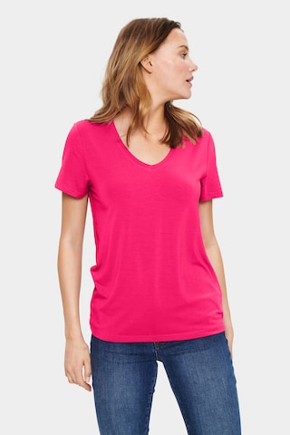 SAINT TROPEZ T-Shirt 'Adelia' in Pink: predná strana