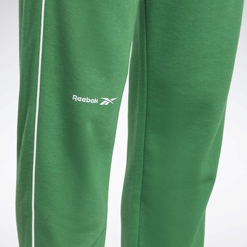 Reebok Слим фит Спортен панталон в зелено