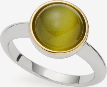 LEONARDO Ring in Green: front