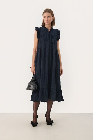 Robe 'Gimalina' Part Two en bleu : devant