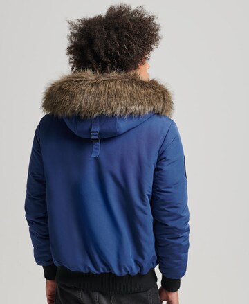 Superdry Winterjacke in Blau