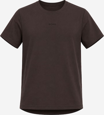 BJÖRN BORG Shirt in Braun: Vorderseite