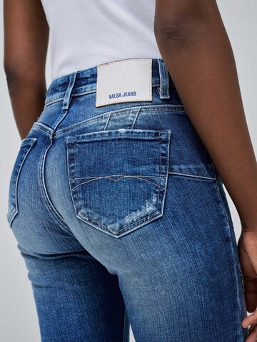 Salsa Jeans Skinny Jeans 'Destiny' in Blauw