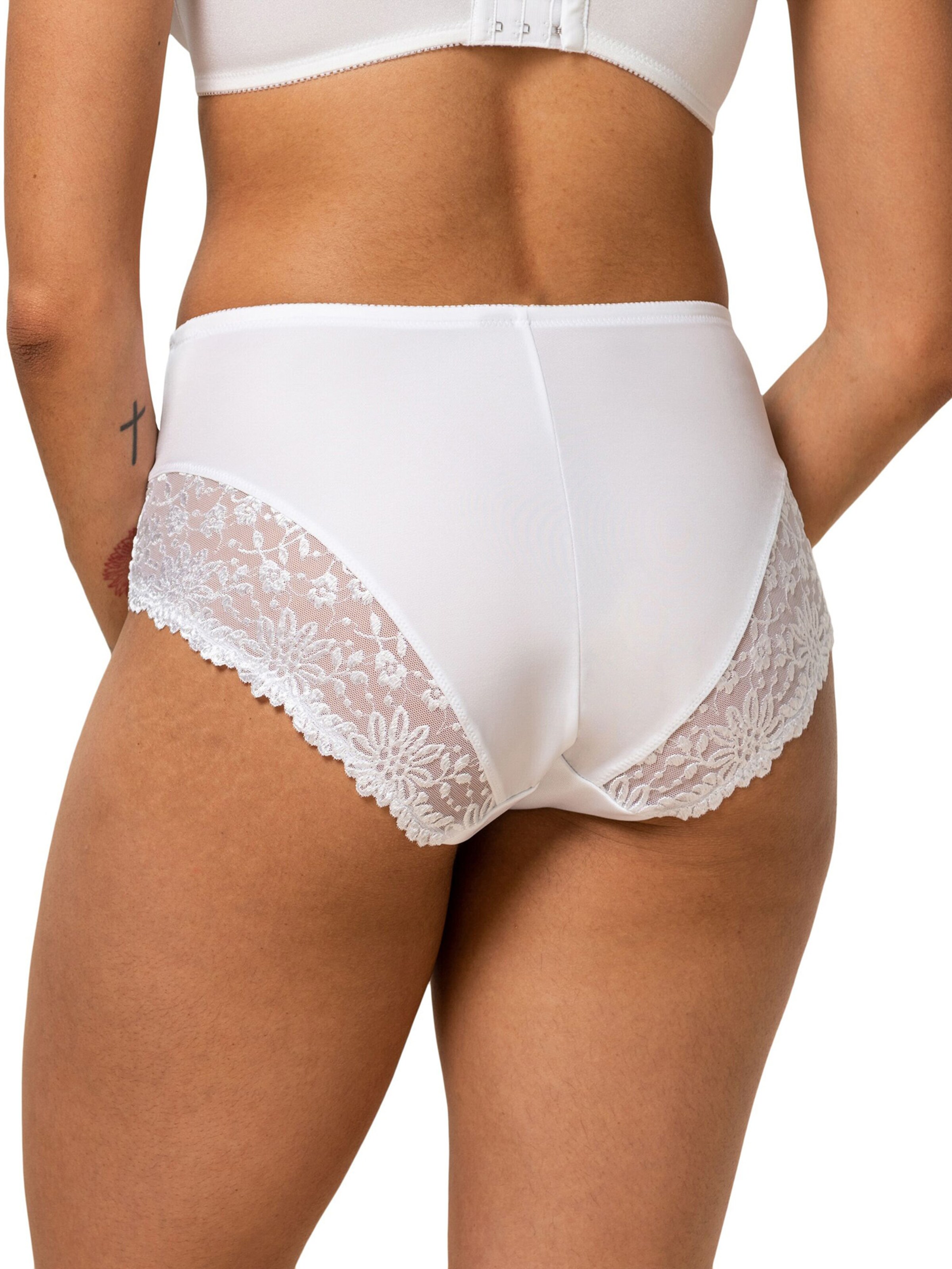 TRIUMPH - Cueca ' Ladyform Soft ' em branco