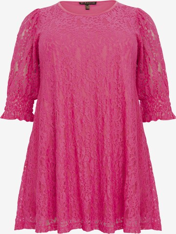 Yoek Tunic in Pink: front