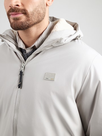 Jack & Jones Premium Демисезонная куртка 'JPRBLUALVES' в Серый