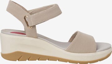 JANA Strap Sandals in Beige