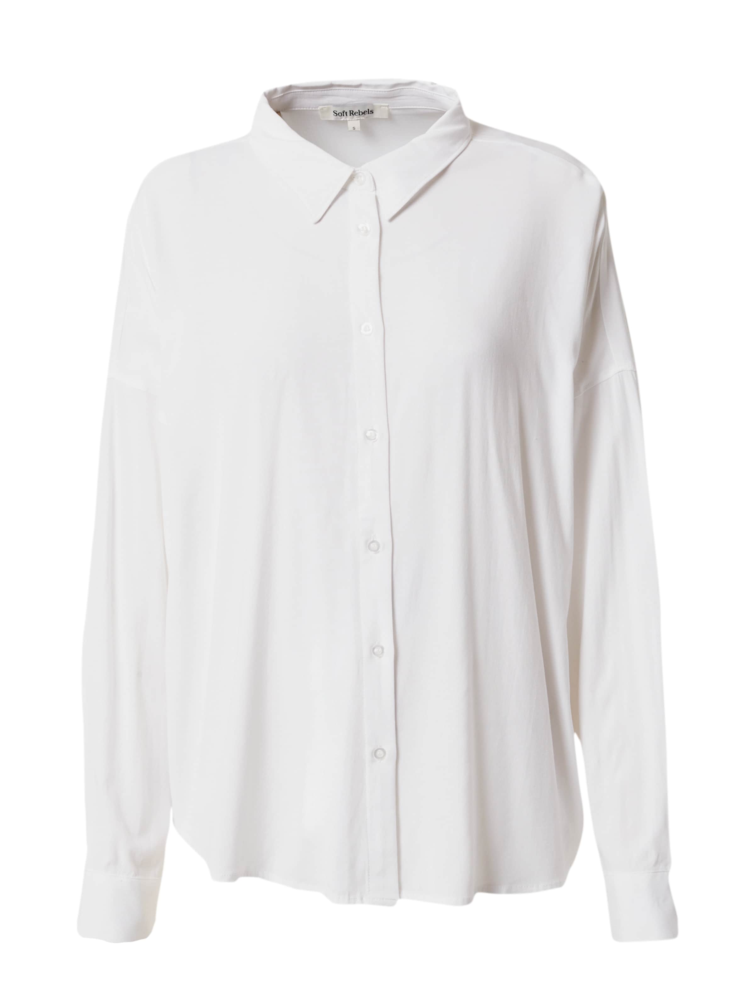 Soft Rebels Μπλούζα 'Freedom' σε λευκό: μπροστά