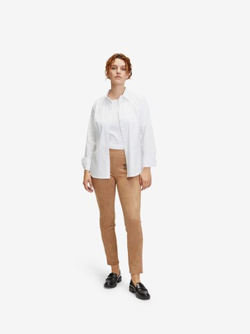 Coupe slim Pantalon Betty Barclay en beige