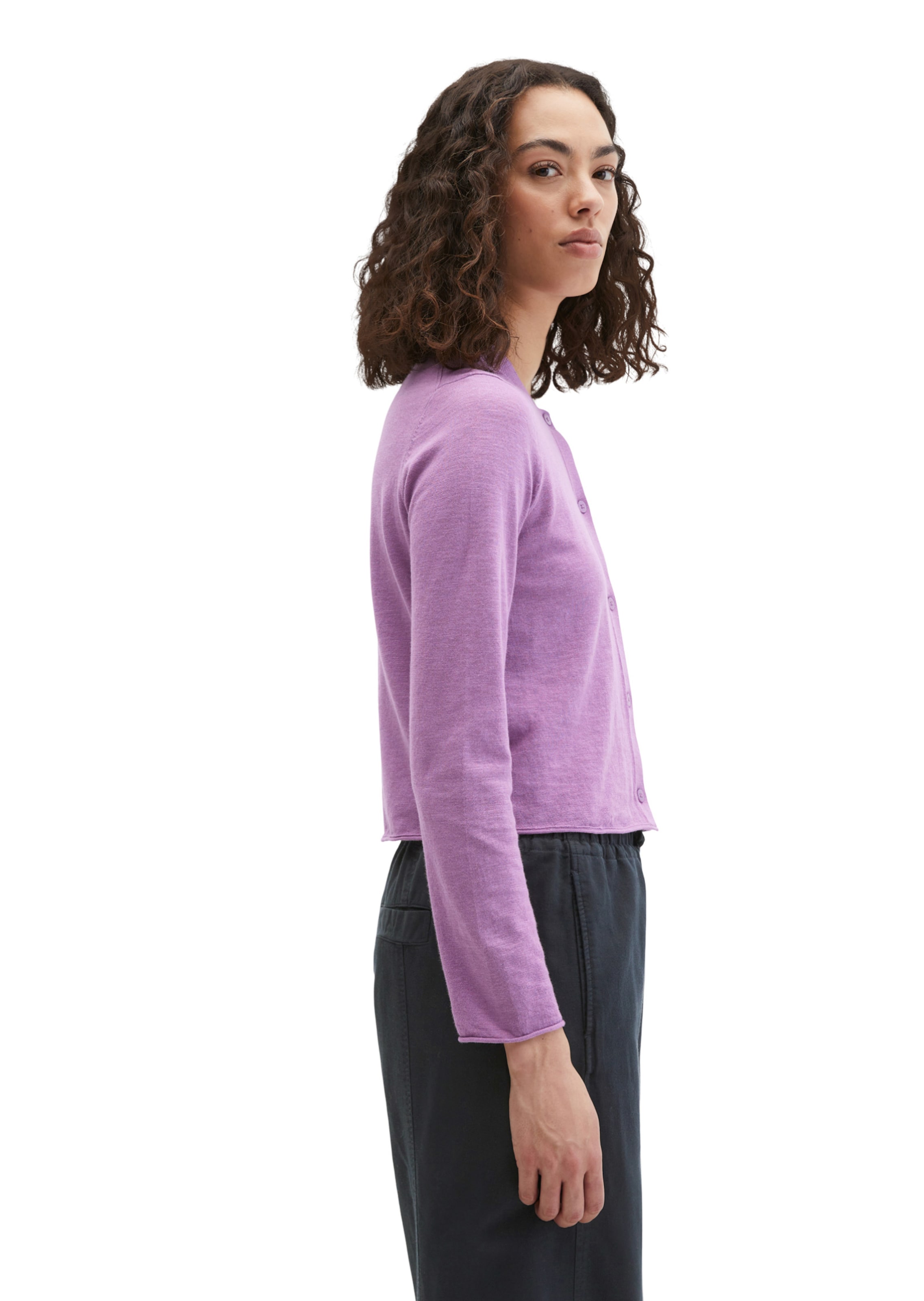 Marc O'Polo Knit cardigan in Purple
