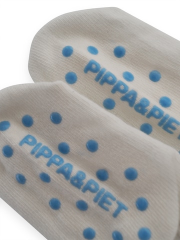 Pippa & Piet Socken 'Ciao Miau' in Blau