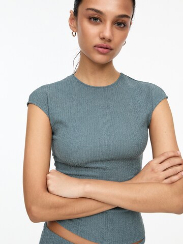 Pull&Bear Tričko – modrá