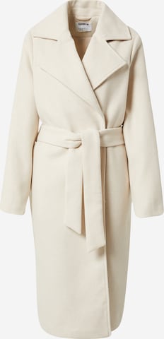 ABOUT YOU x Iconic by Tatiana GB Between-Seasons Coat 'Livia' in Beige: front