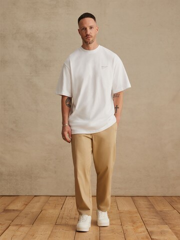 DAN FOX APPAREL Regular Chino trousers 'Laurin' in Beige