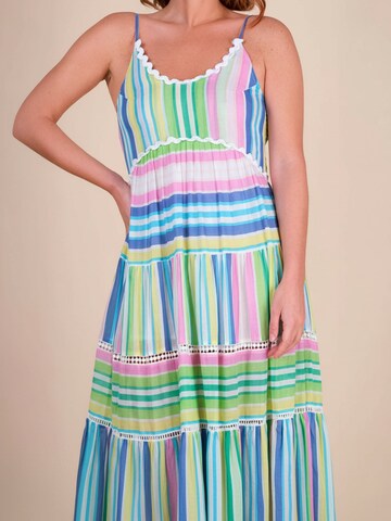 Robe 'Patricia' Miss June en mélange de couleurs
