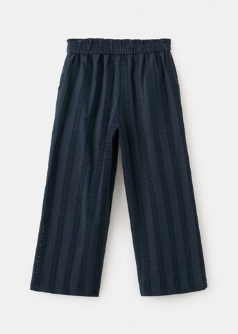 MANGO KIDS Loose fit Pants in Blue