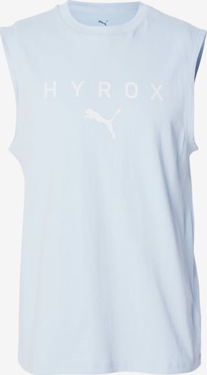 PUMA Camisa funcionais 'PUMA x HYROX' em azul pastel / branco, Vista do artigo
