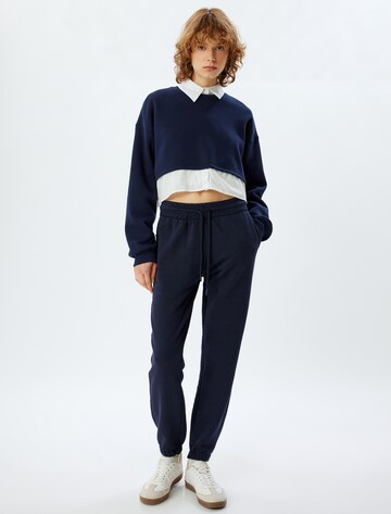 Koton Loose fit Trousers in Blue