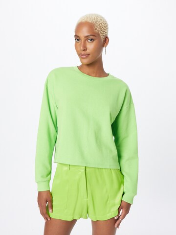 Sweat-shirt River Island en vert : devant