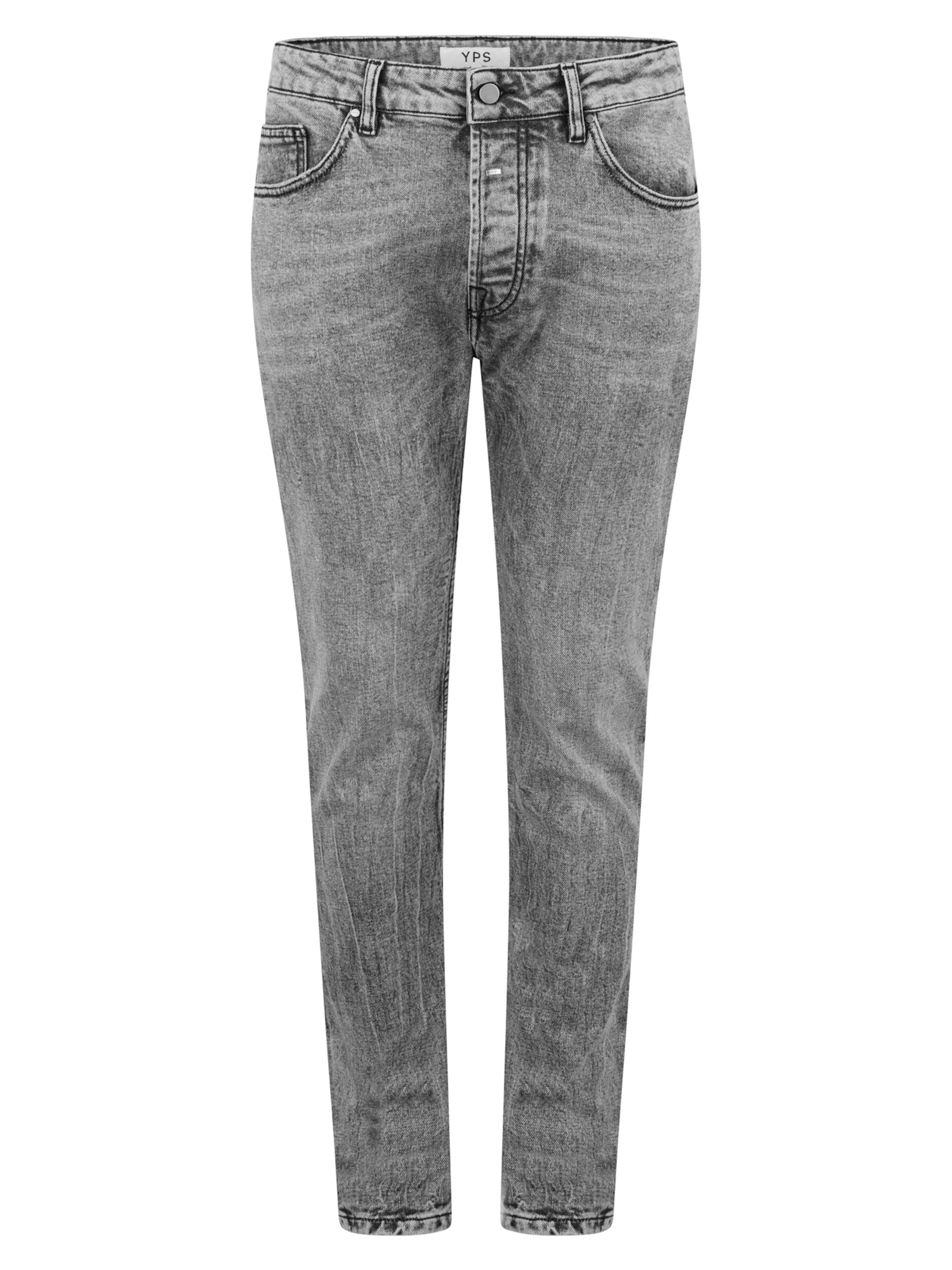 Young Poets Regular Farkut 'Morten' värissä harmaa: etupuoli