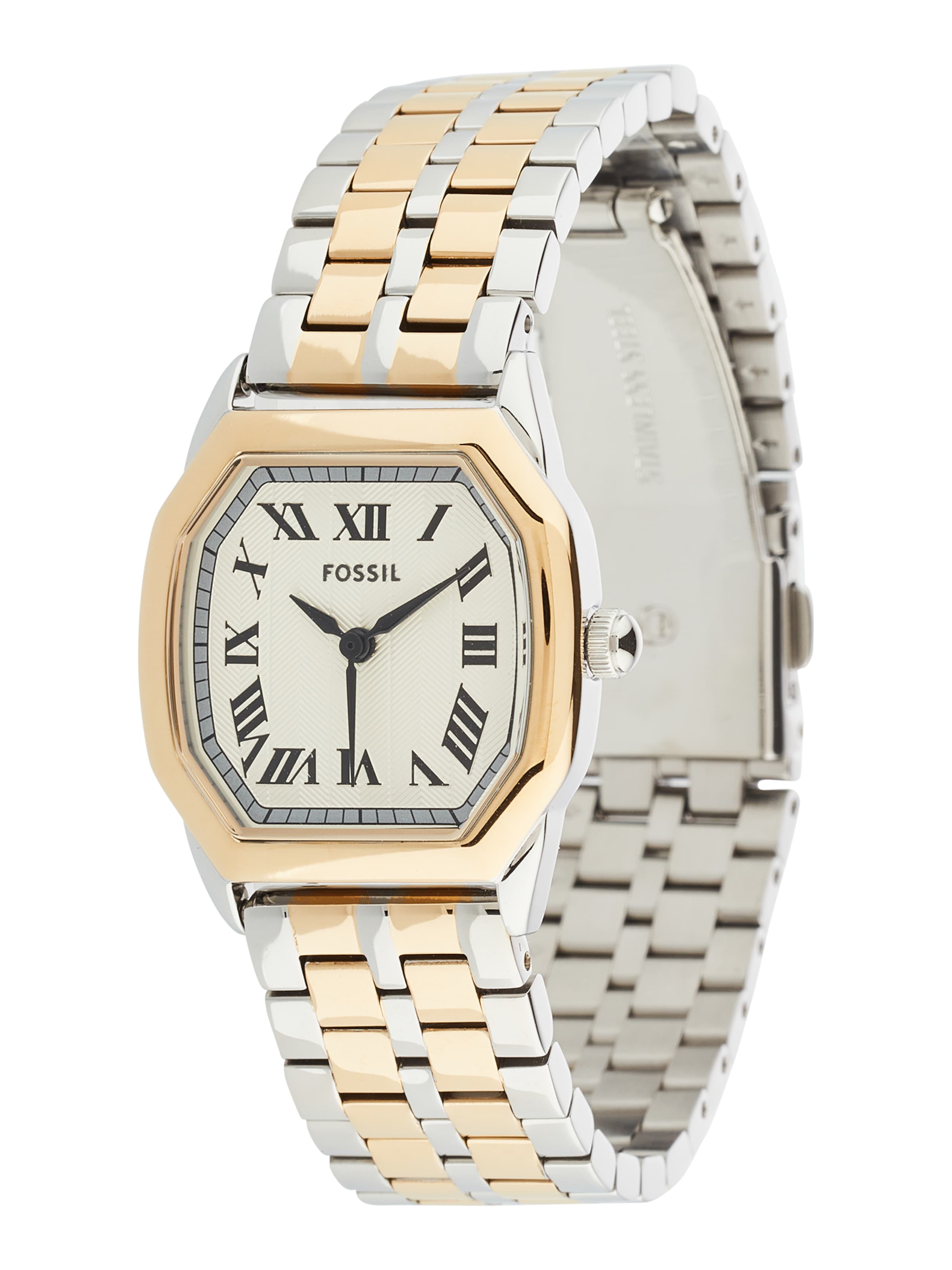 FOSSIL Αναλογικό ρολόι 'HARLOW' σε ασημί: μπροστά