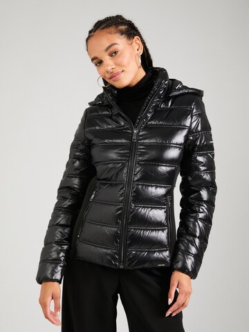 Calvin Klein Between-Season Jacket in Black: front