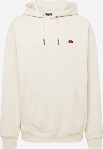 ELLESSE Sweatshirt 'Caldine' in Beige: front