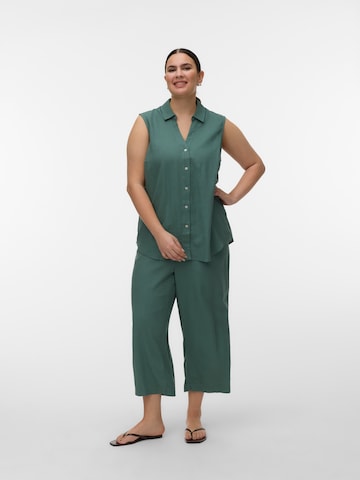 Vero Moda Curve Bluse 'VMCMYMILO' i grøn