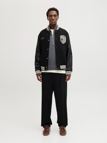 JACK & JONES Πουλόβερ 'JORNorrebro' σε γκρι