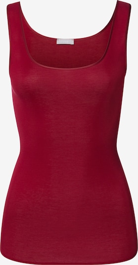 Hanro Unterhemd 'Cotton Seamless' in rot, Produktansicht