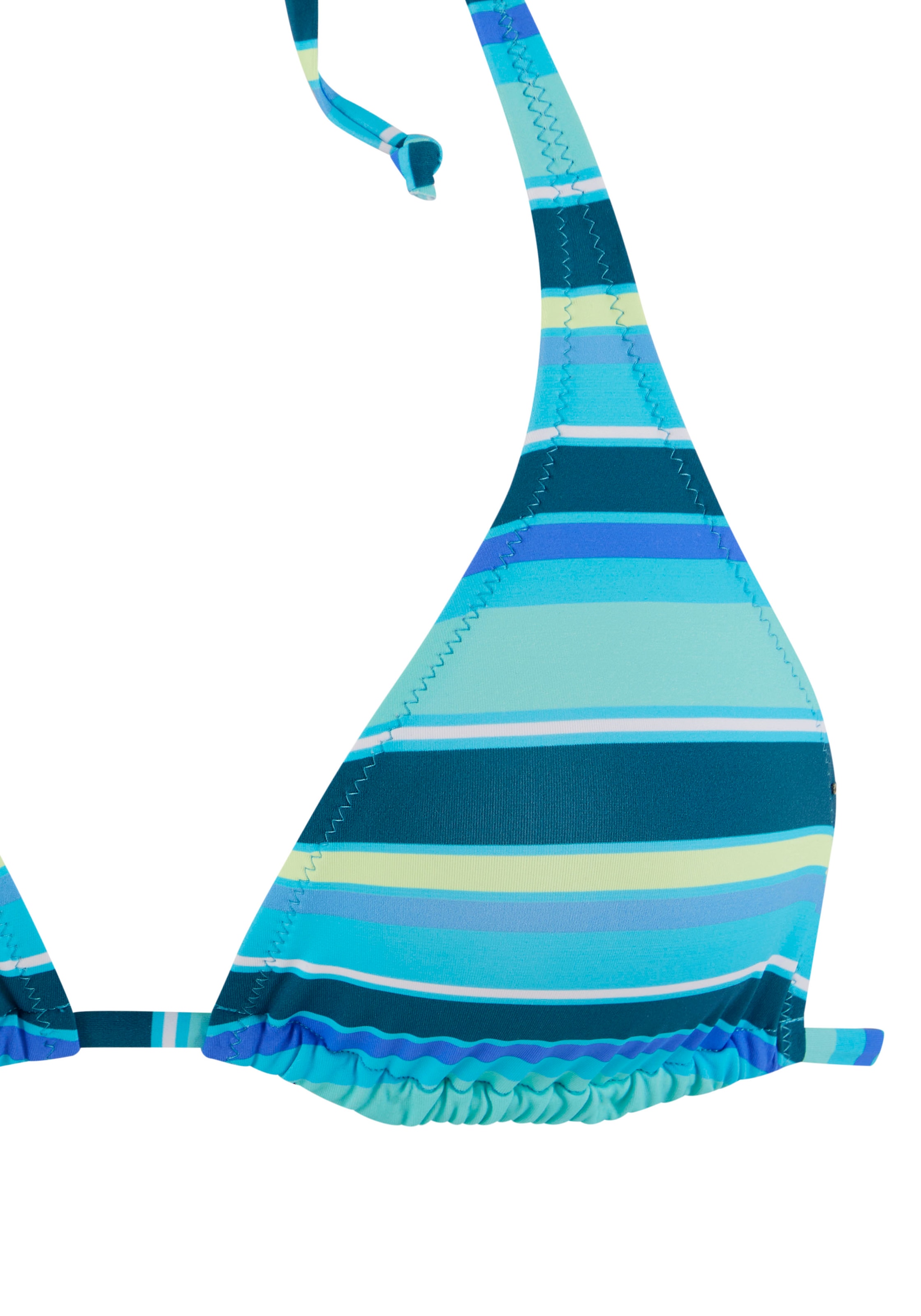 s.Oliver - Triangular Top de biquíni em azul