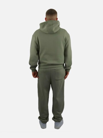 HEFTYKA Loosefit Sporthose 'CUFF JOGGER'‌ in Grün