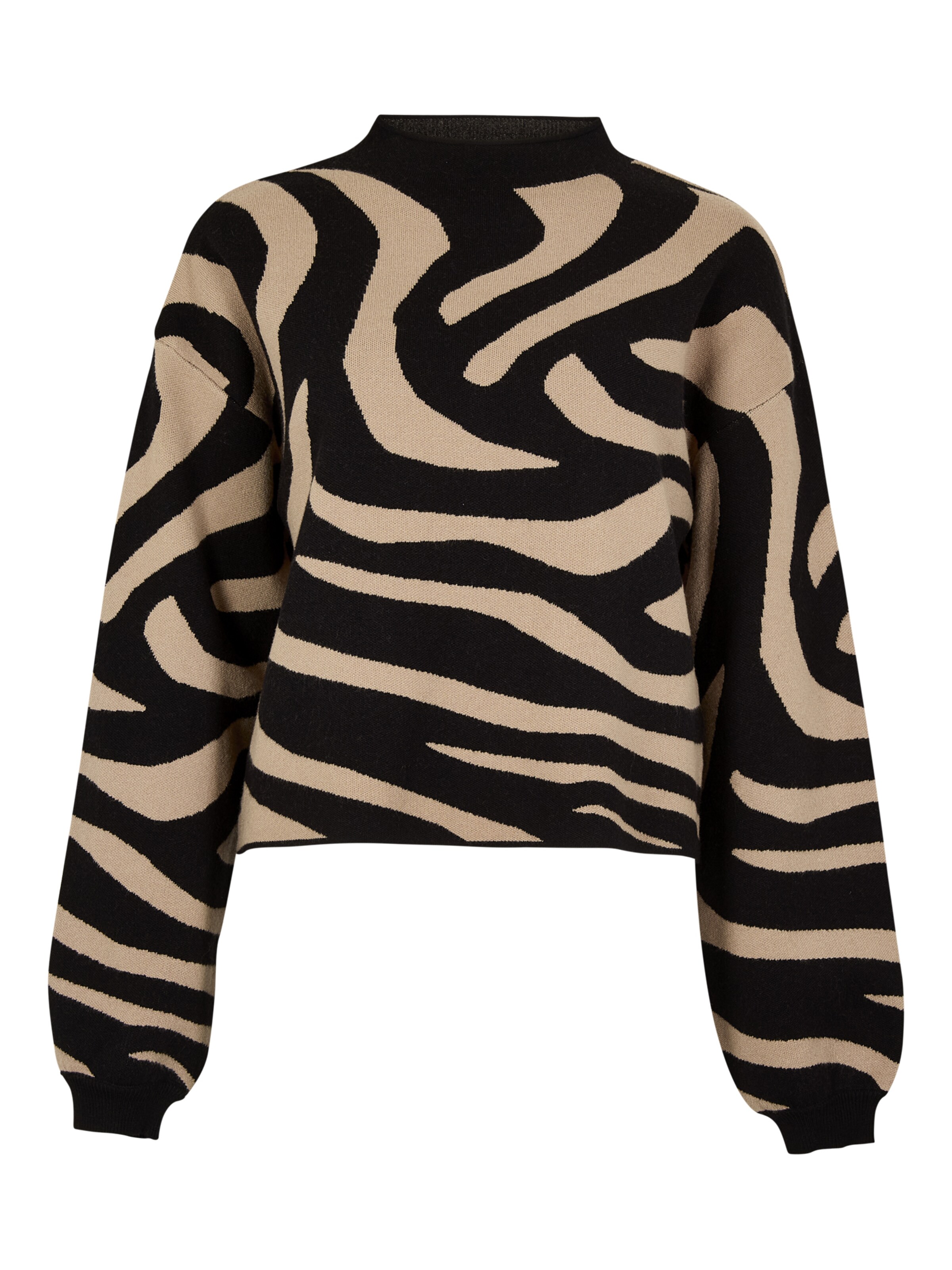 Apricot Sweater in Brown: front