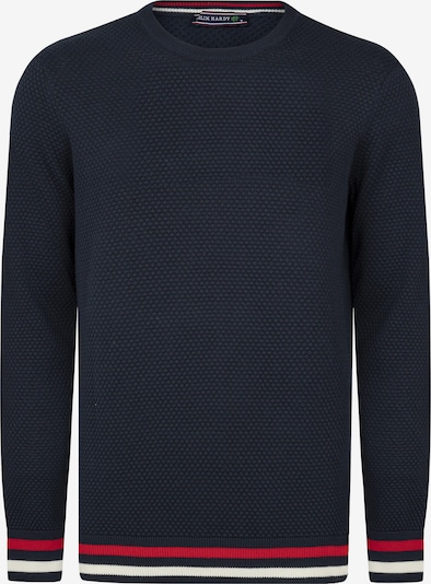 Felix Hardy Neulepaita värissä laivastonsininen / rubiininpunainen / valkoinen, Tuotenäkymä