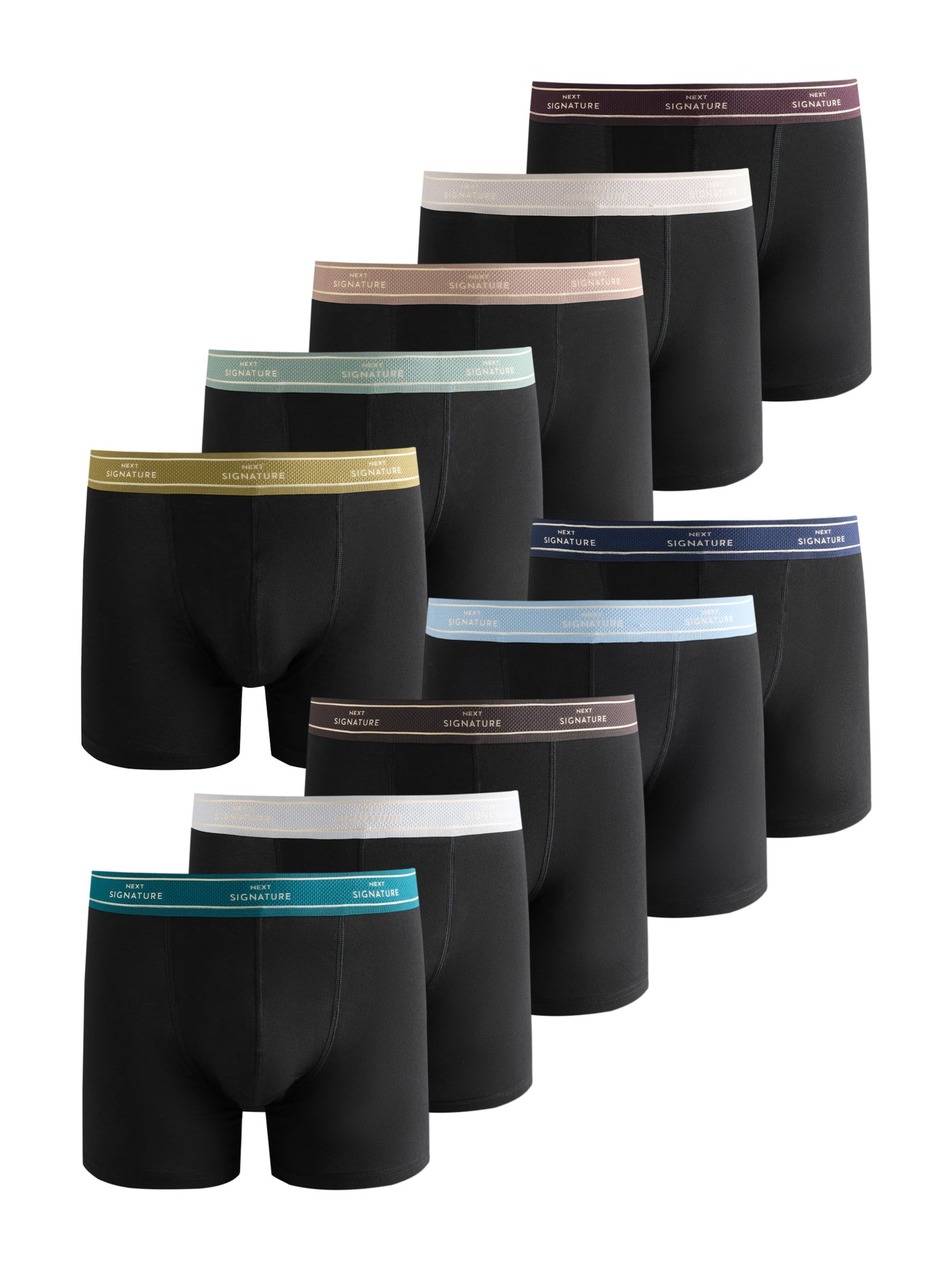 Boxer di Next in nero: frontale