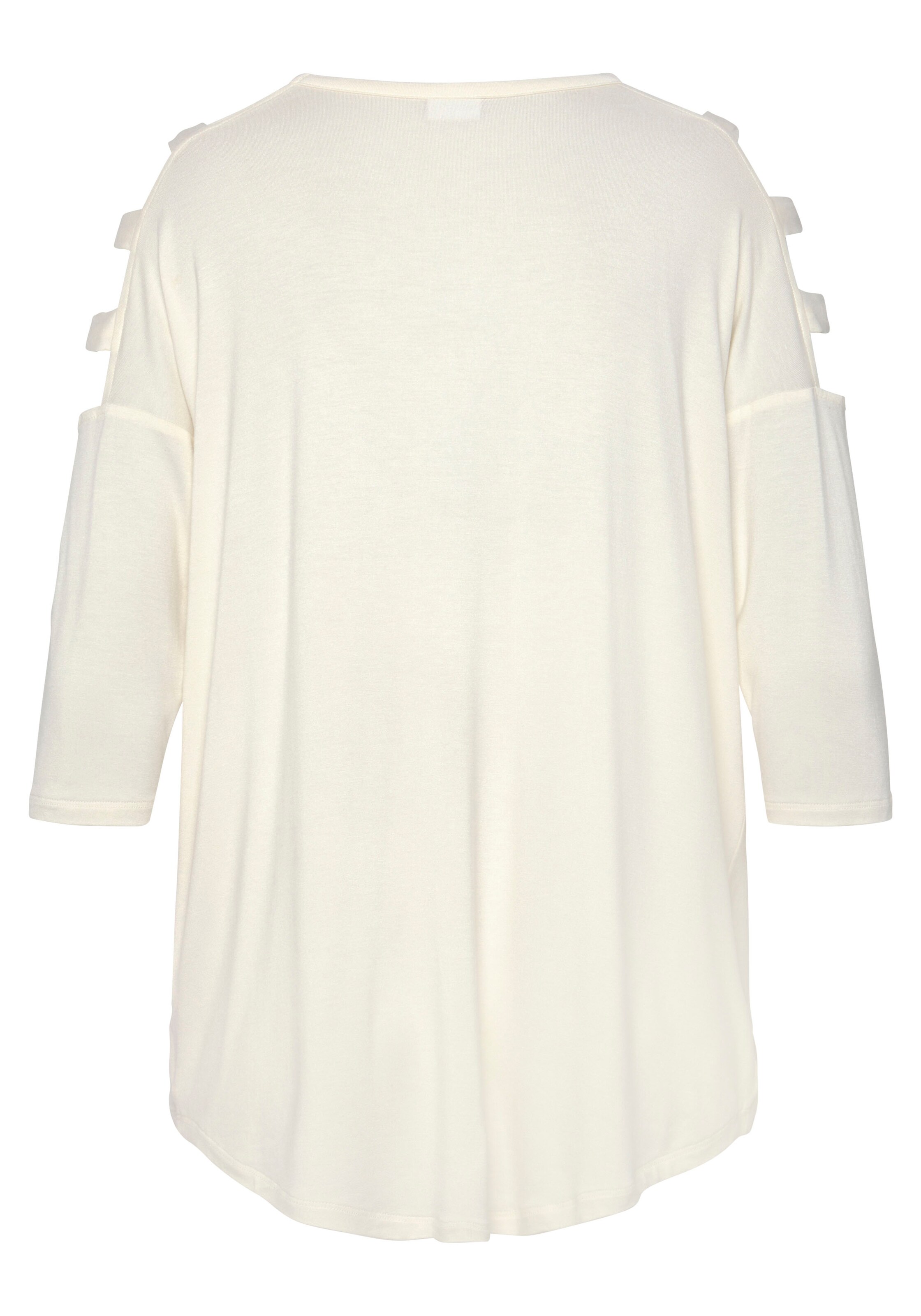 LASCANA Μπλουζάκι σε λευκό