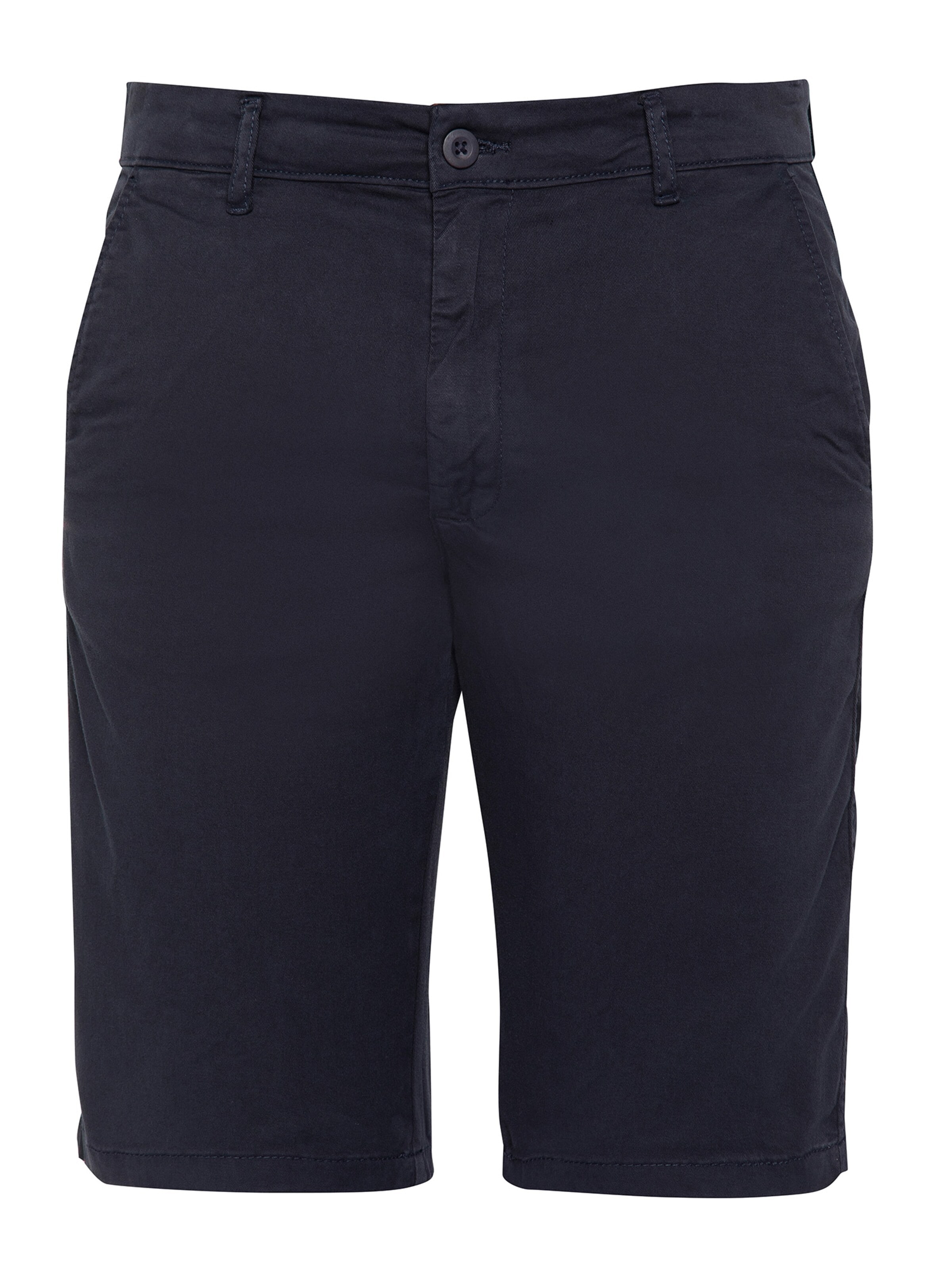 Coupe slim Pantalon Schott NYC en bleu : devant