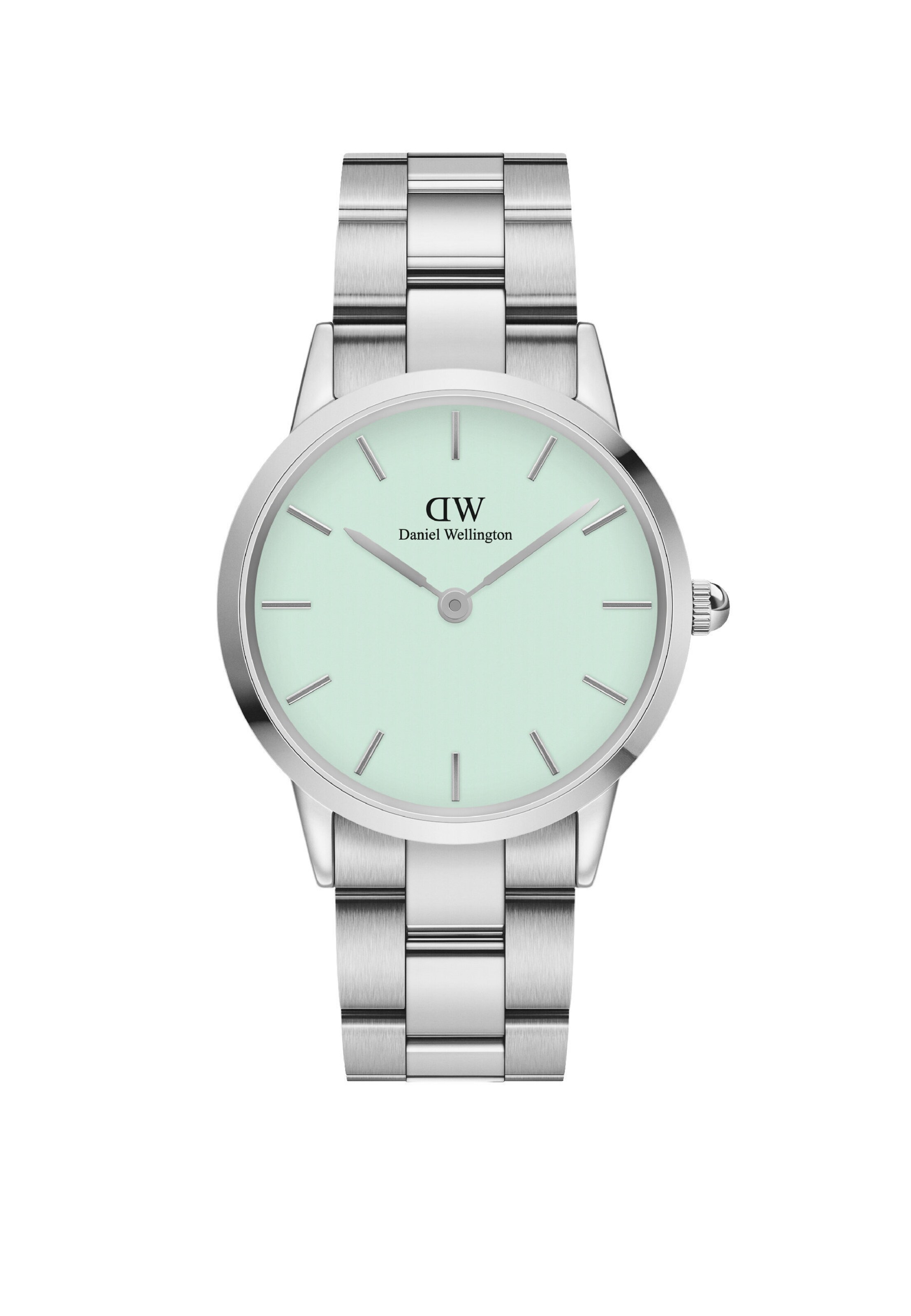 Daniel Wellington Analoog horloge ' ICONIC MINT ' in Zilver: voorkant