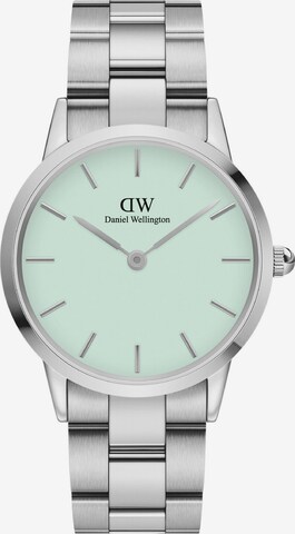 Orologio analogico ' ICONIC MINT ' di Daniel Wellington in argento: frontale