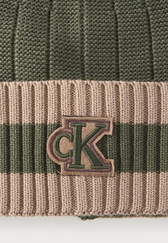 Calvin Klein Beanie in Beige: front