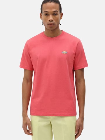 DICKIES - Camiseta 'MAPLETON' en rojo: frente