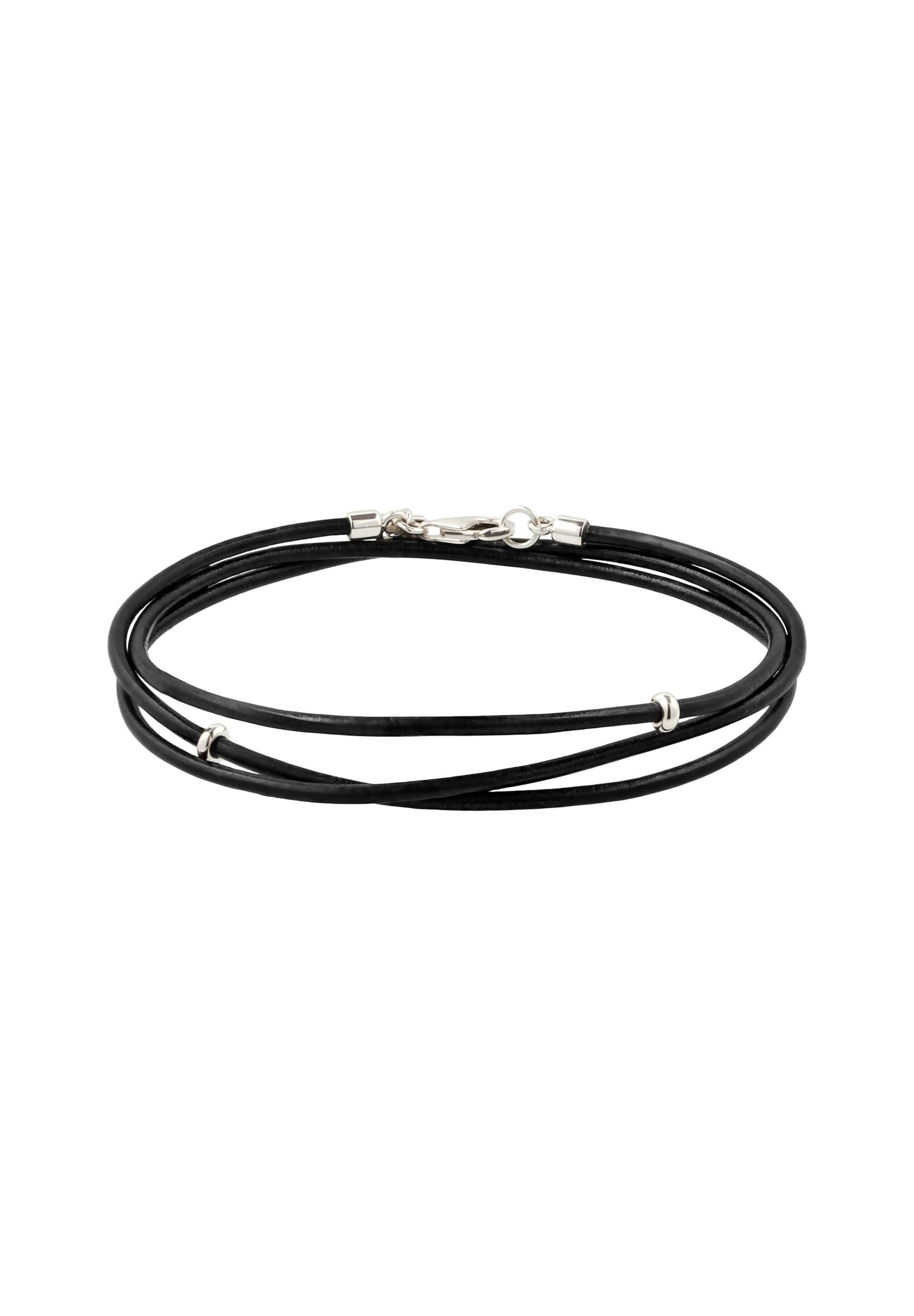 Bracelet KUZZOI en noir : devant