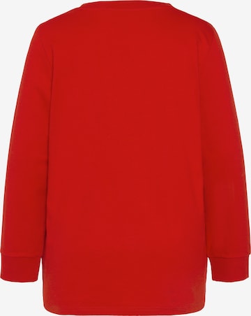 Ulla Popken Sweatshirt in Red